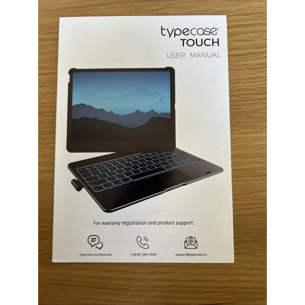 Light Purple 360° Rotatable Touch Keyboard Case for iPad Pro 11